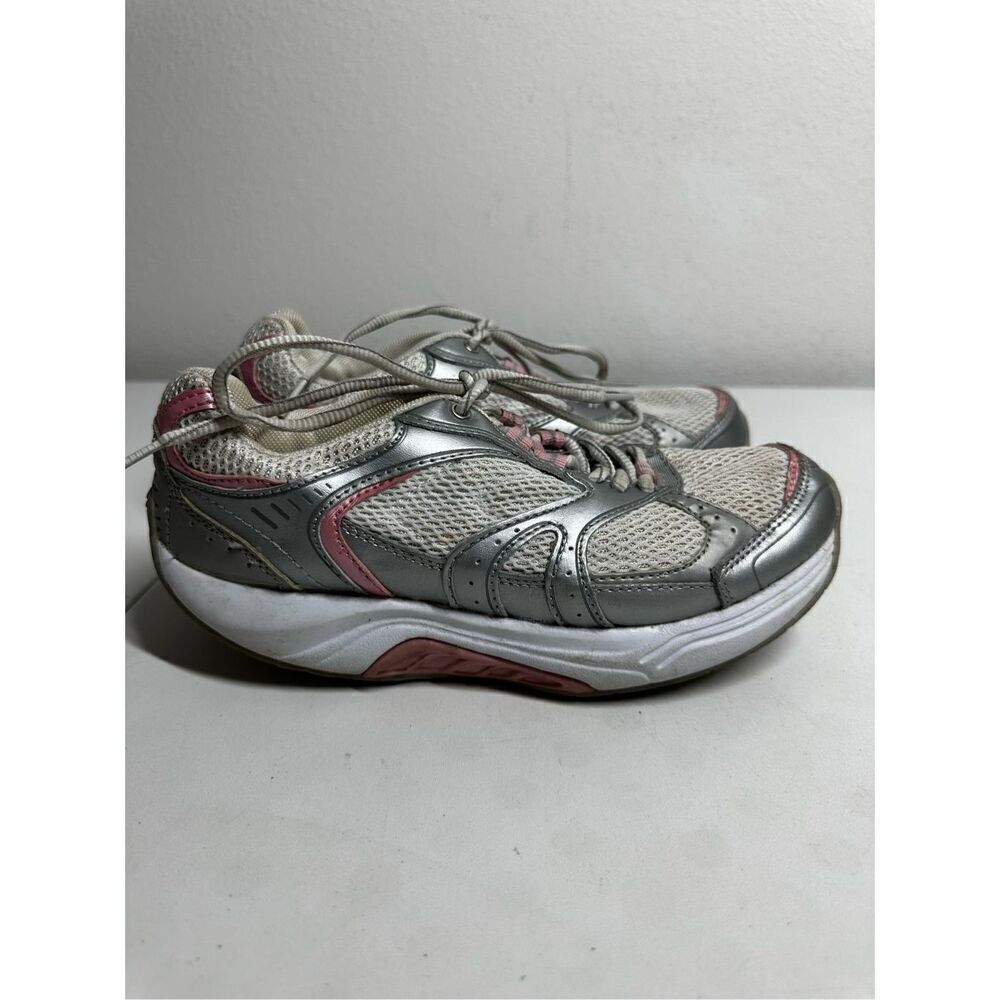 Danskin Now Athena Women Running Shoes Pink Gray Size 6.5W Walking Sneakers